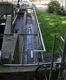 Comptage d'arrivée des eaux usées